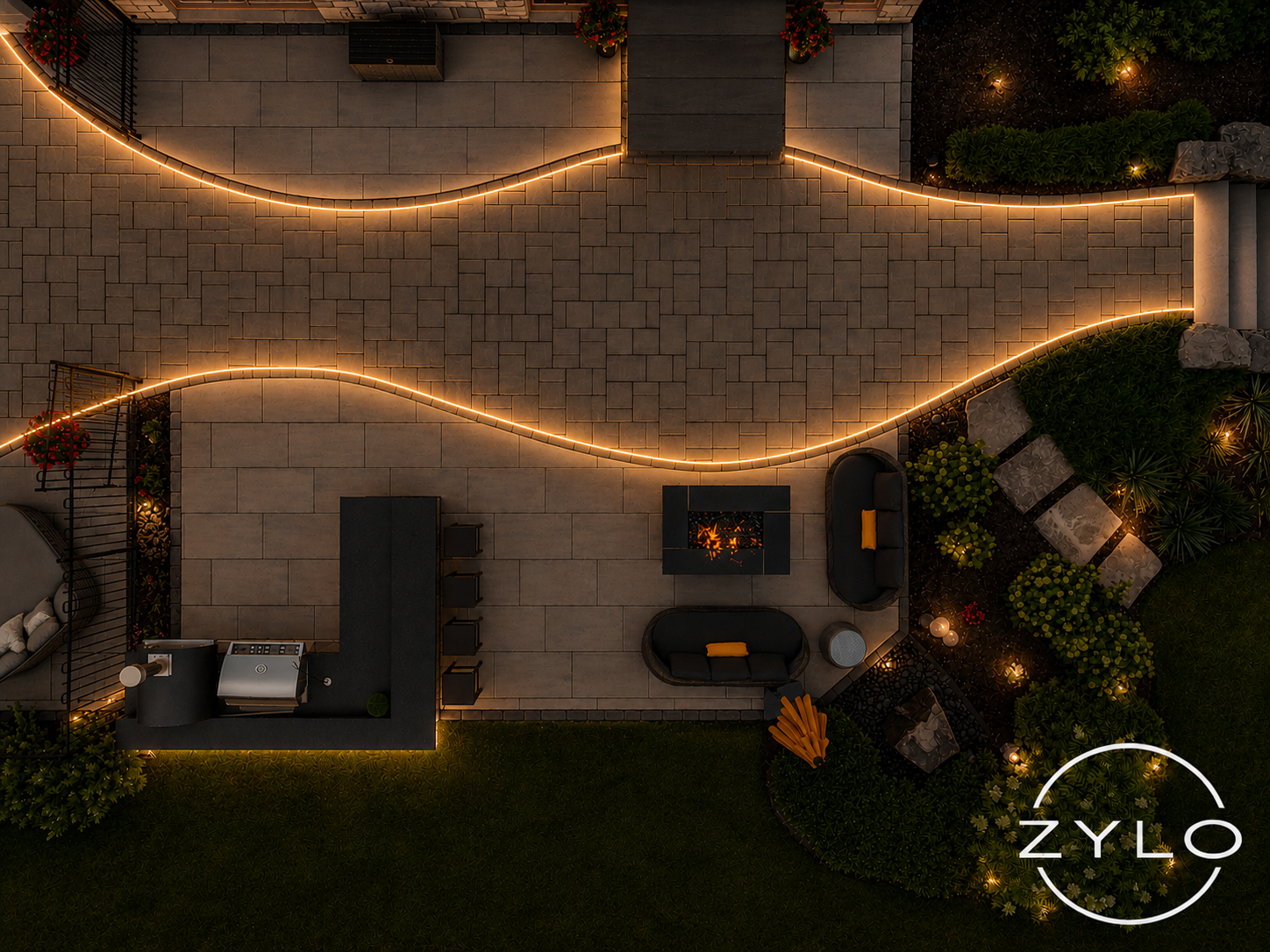 Zylo LED lighting installation