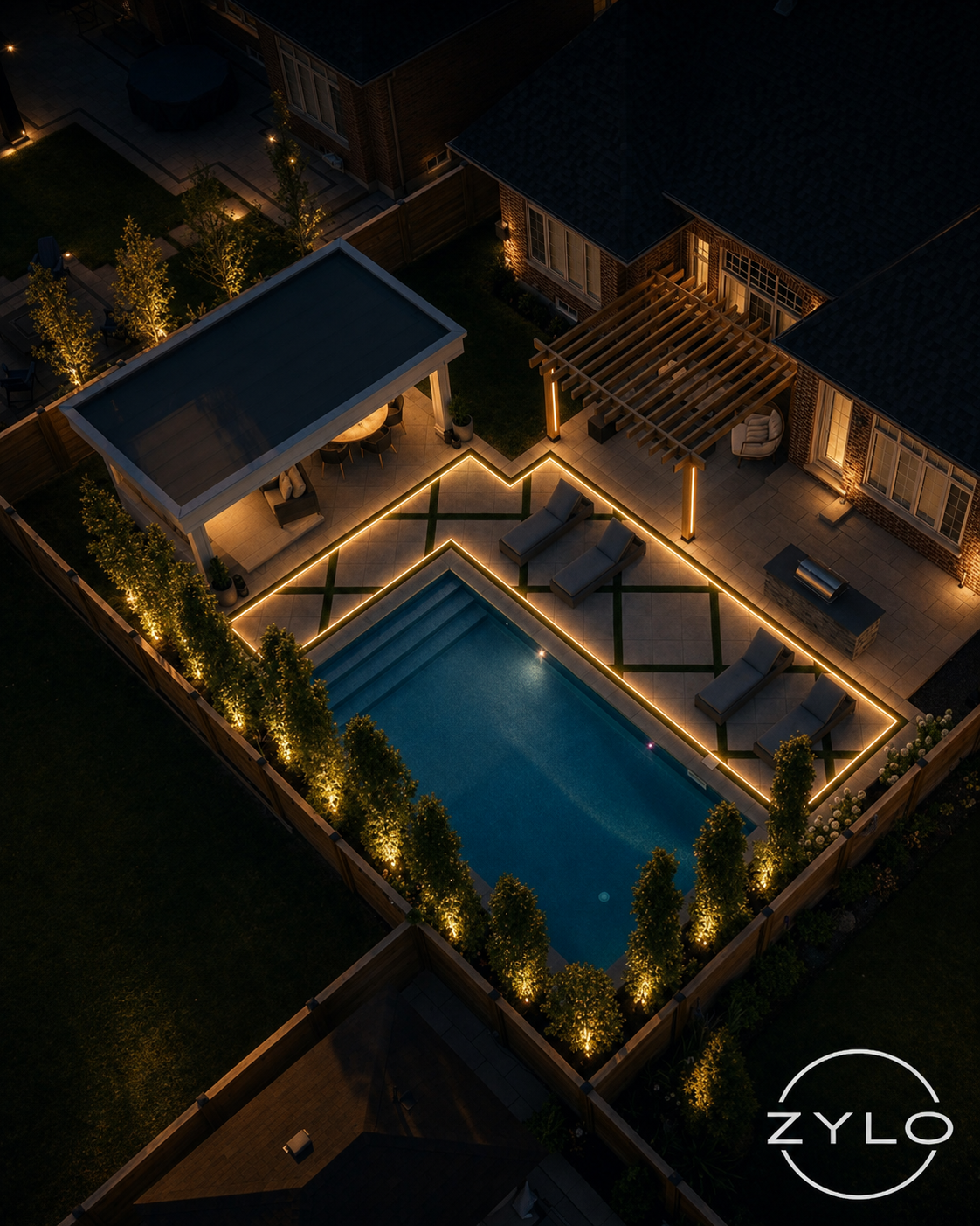 Zylo LED lighting installation