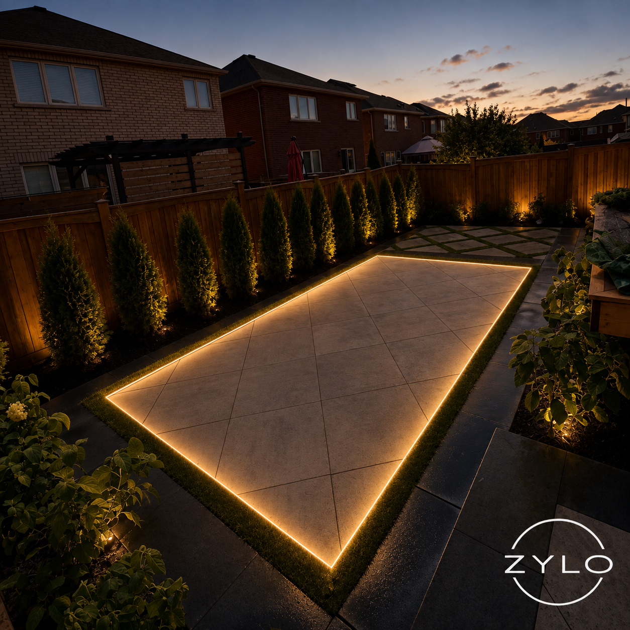 Zylo LED lighting installation