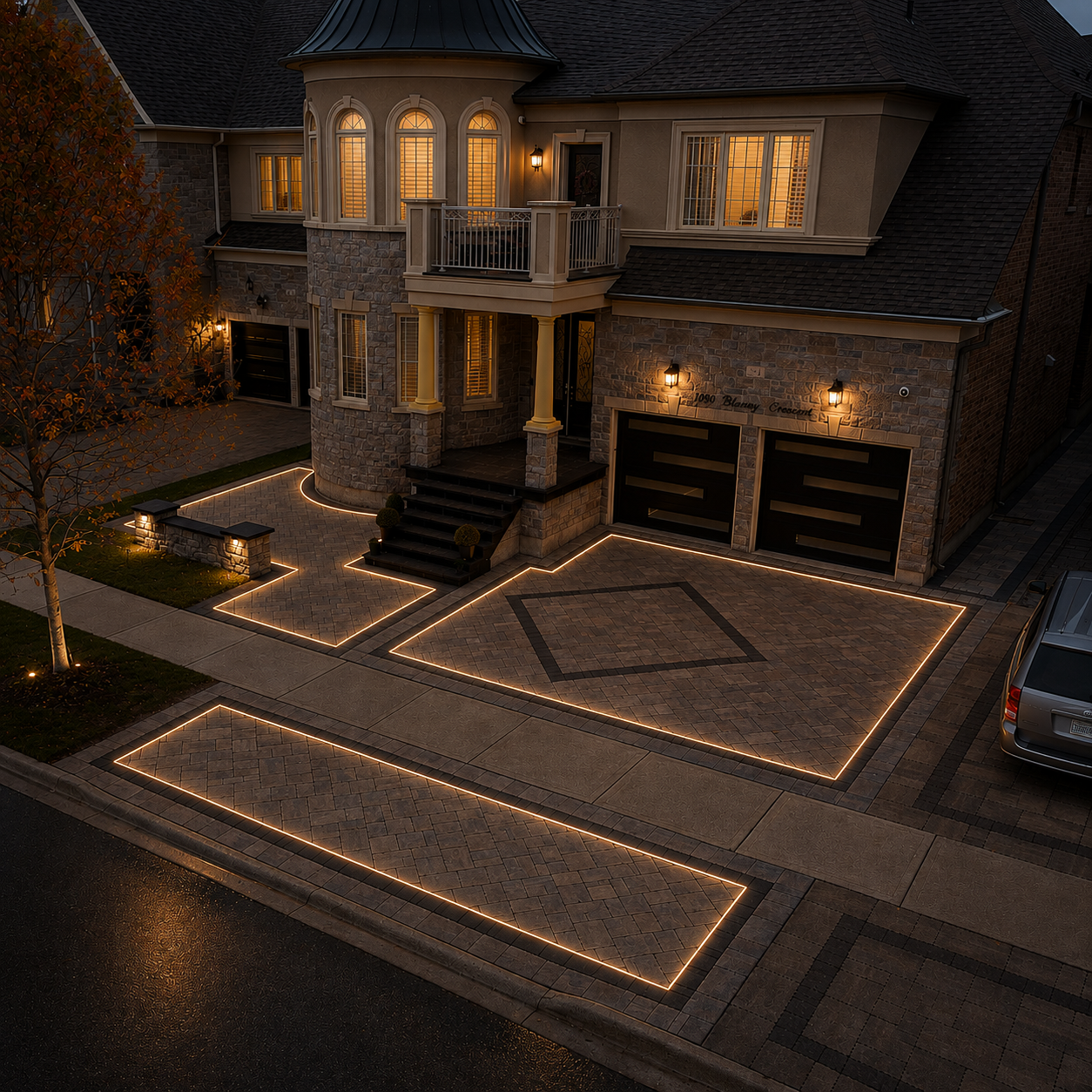 Zylo LED lighting installation