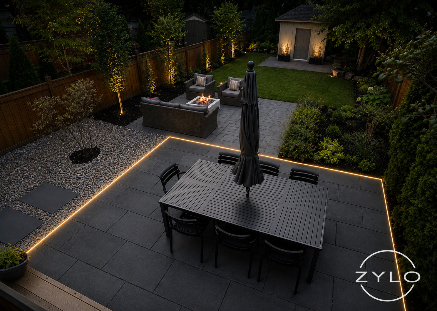 Zylo LED lighting installation