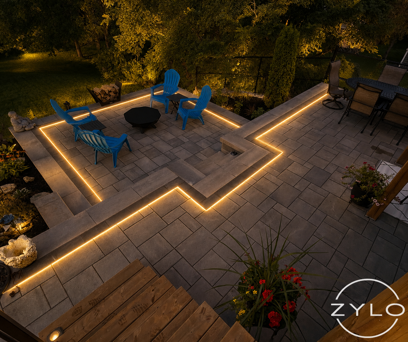 Zylo LED lighting installation